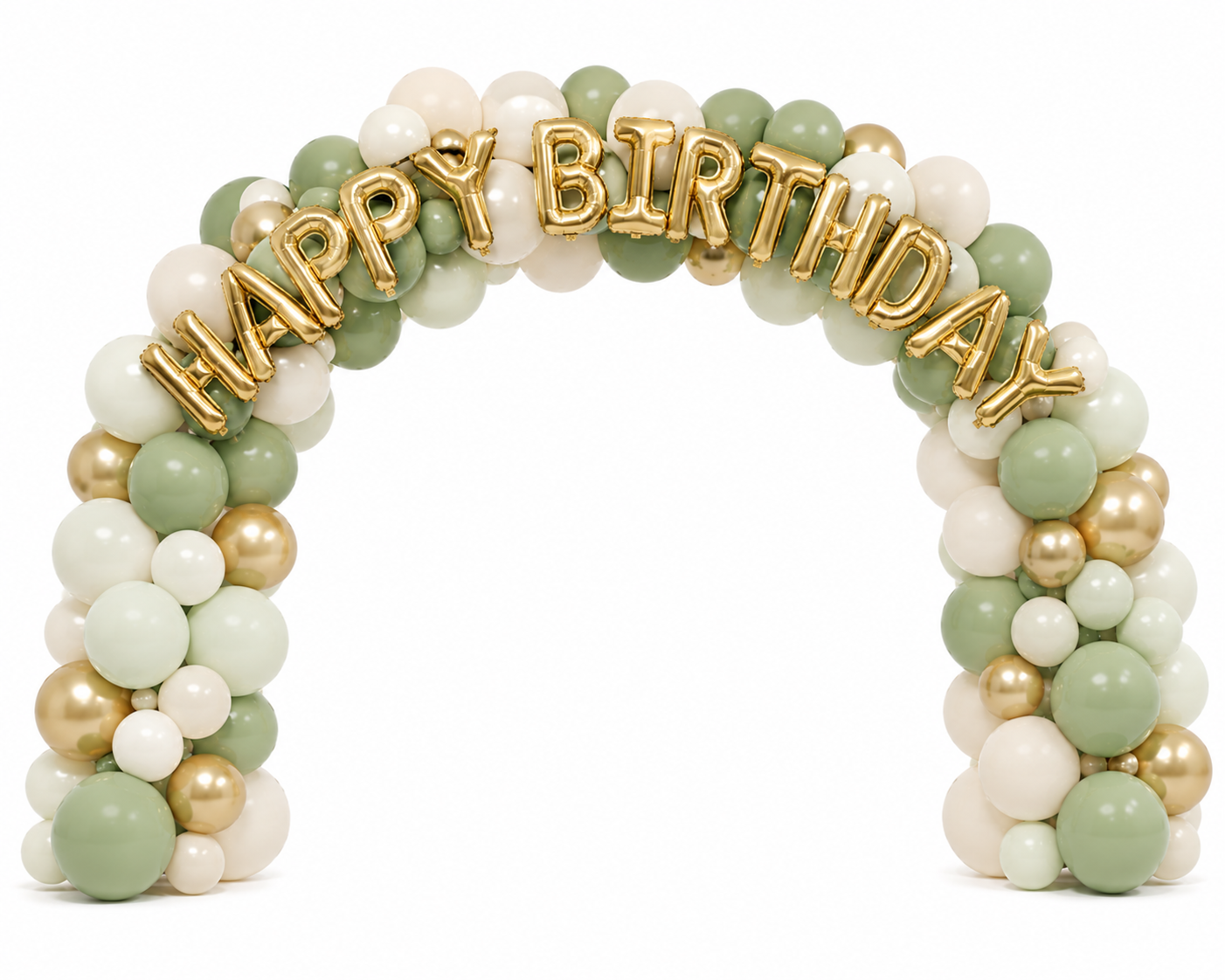 Inflatable Letters on Balloon Arch_0