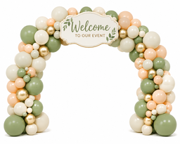Foam Board on Entrance Arch