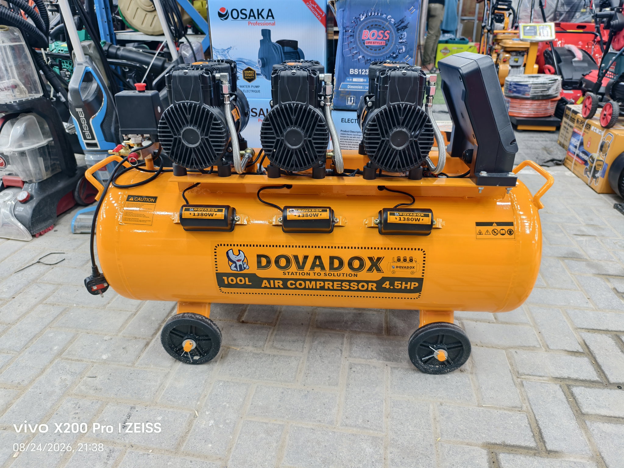 Air Compressor 100L silent _0