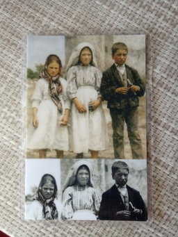 Pagelas plastificadas Pastorinhos Pintura