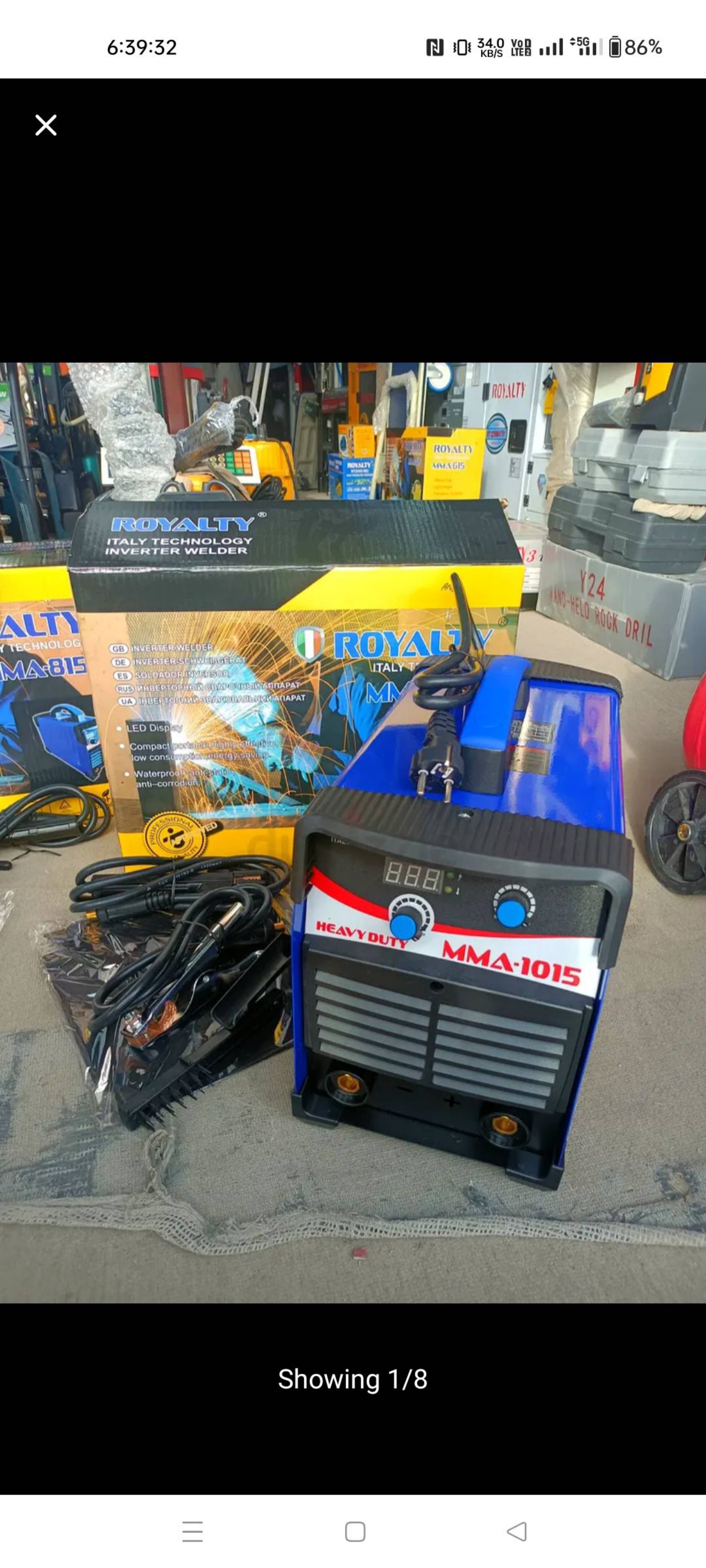 Royalty MMA 1015 Amp 220V welding Machine_0
