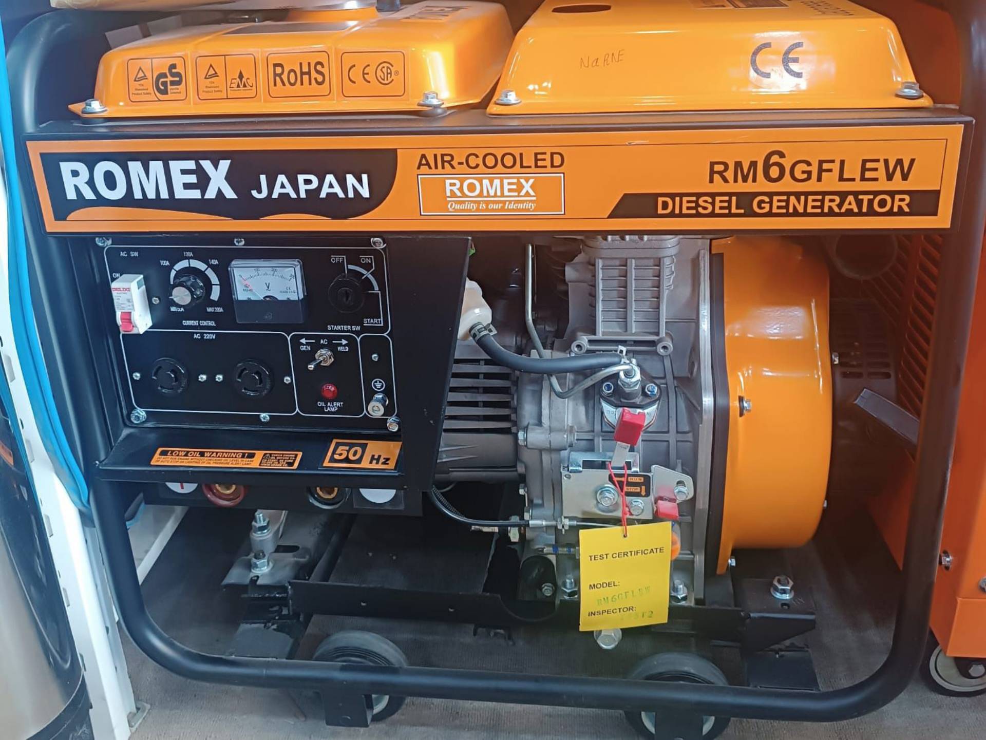 Romex Generator Diesel Engine 6kw