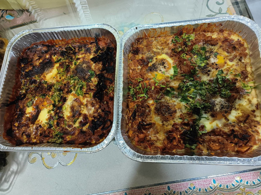 Beef Shakshuka with French Loaf