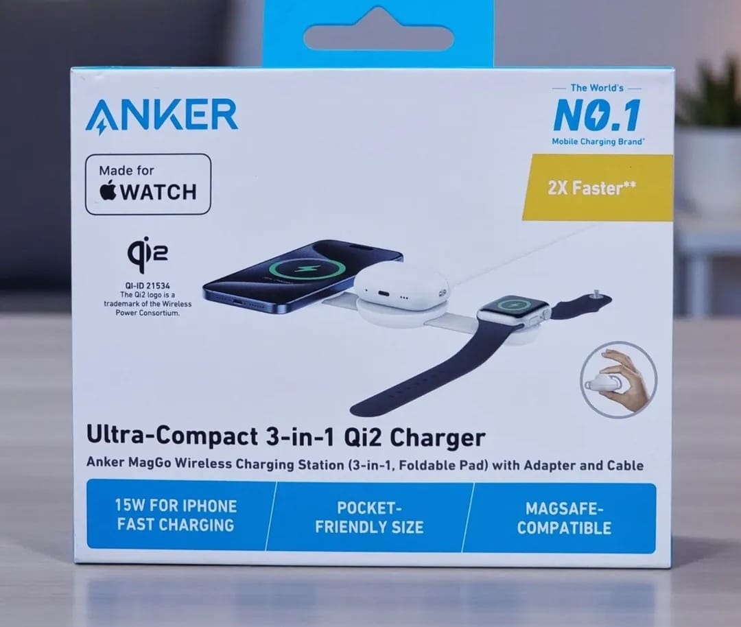 Anker MagGo Wireless Charging Station