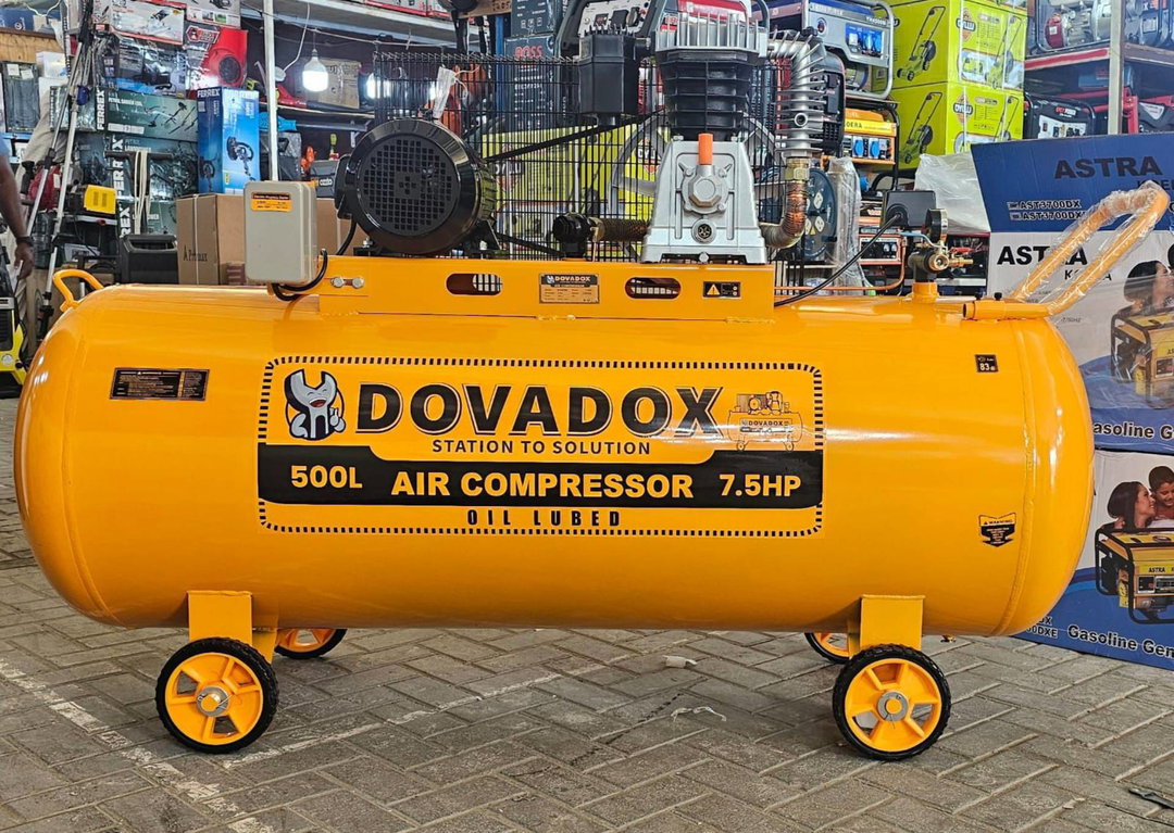 Dovadox Air Compressor 500Liter 7.5Hp