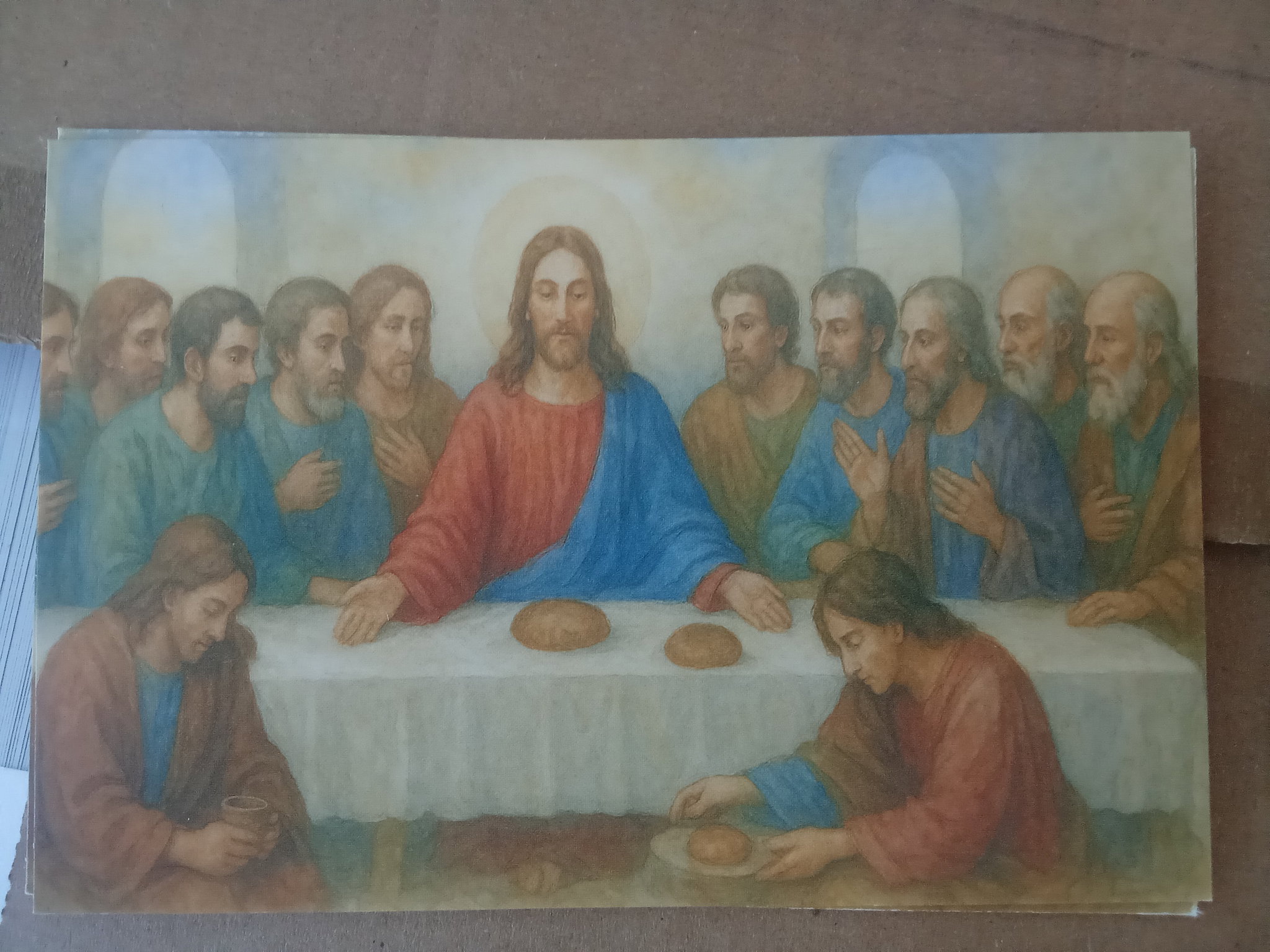 Postal Última Ceia_0