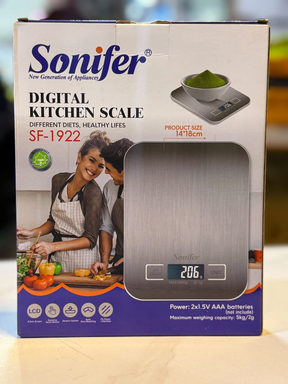 Sonifer SF-1922 Digital Kitchen Scale_0