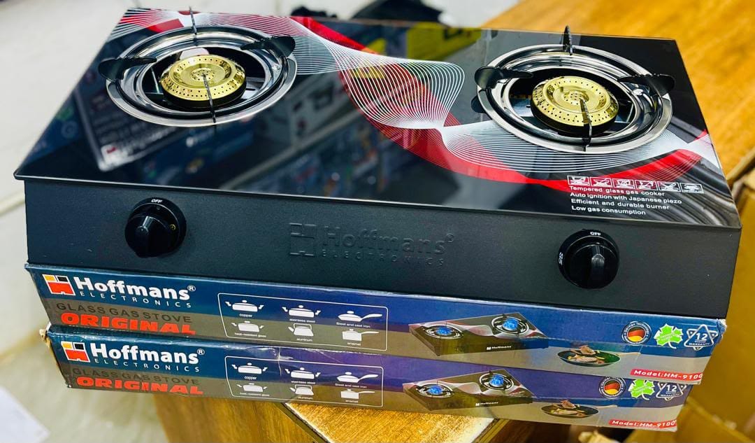 Hoffmans Double Burner Table Top Gas Stove_0