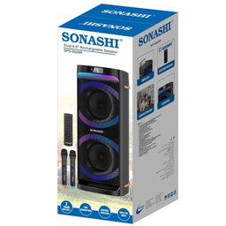 Sonashi 8020 dual microphone rechargeable speaker 