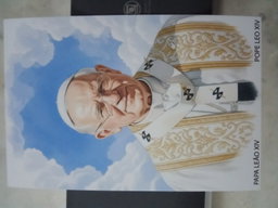 Postal Papa Leao XIV