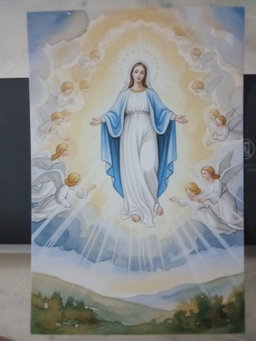 Postal Assunção de N S aos ceus