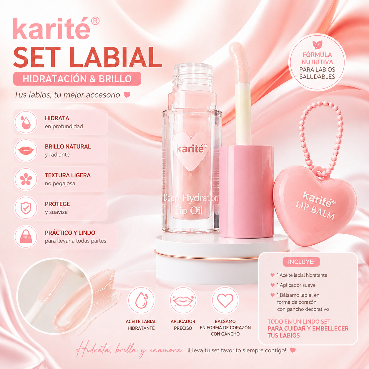 Dúo Lip Oil y Lip Balm 🥰_1