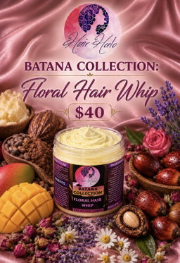 Floral Hair Whip (BATANA COLLECTION)