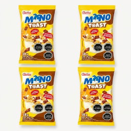 Snack Mono Toast 18 gr Mono — Pack 4 Unidades
