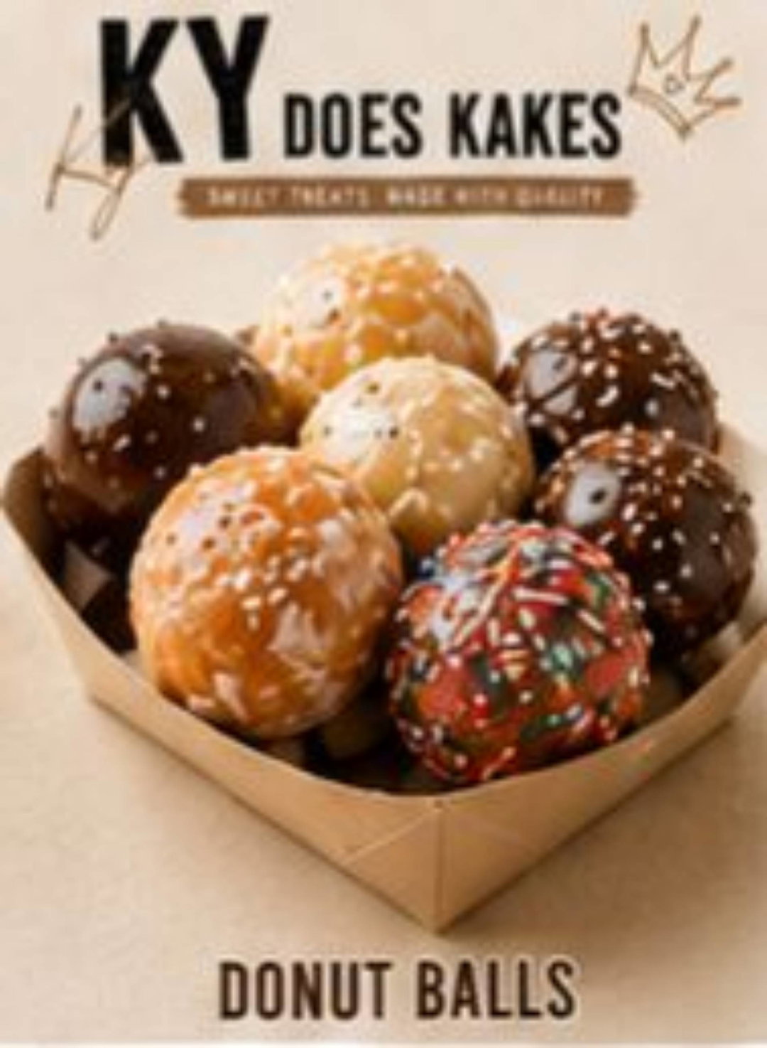 Donut Balls (1/2 a dozen)