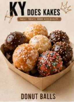Donut Balls (1/2 a dozen)