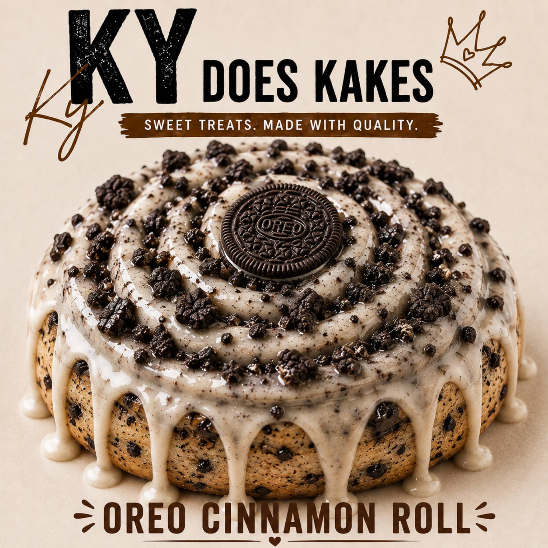 Oreo Cinnamon Roll