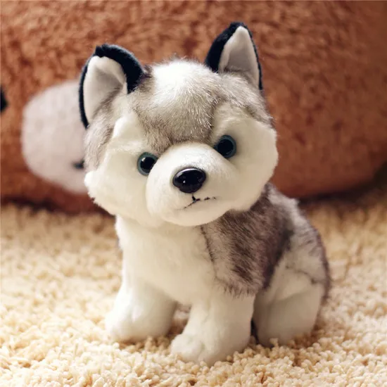 Husky Plush Toys Dog_0