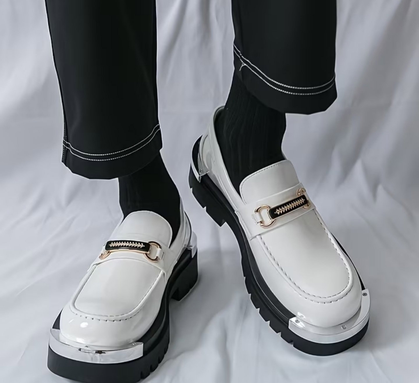 Mocassin soulier pour homme._5