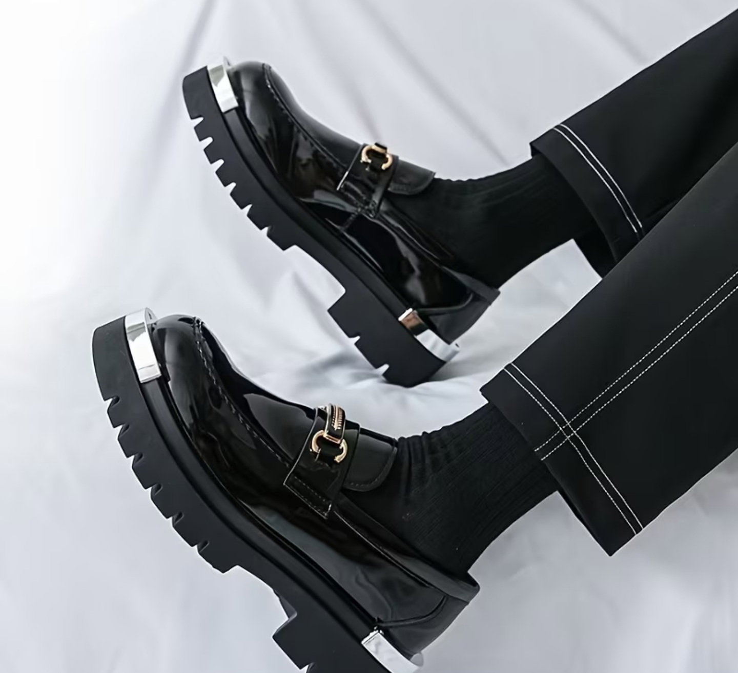 Mocassin soulier pour homme._3
