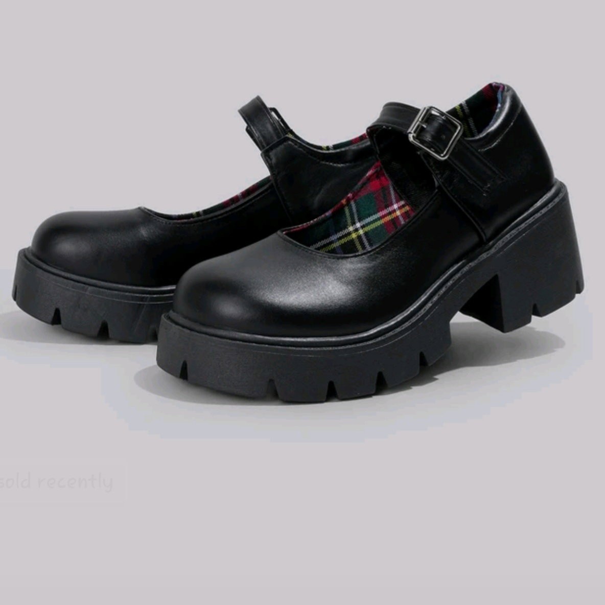 Mocassin soulier pour fille noir mat_3