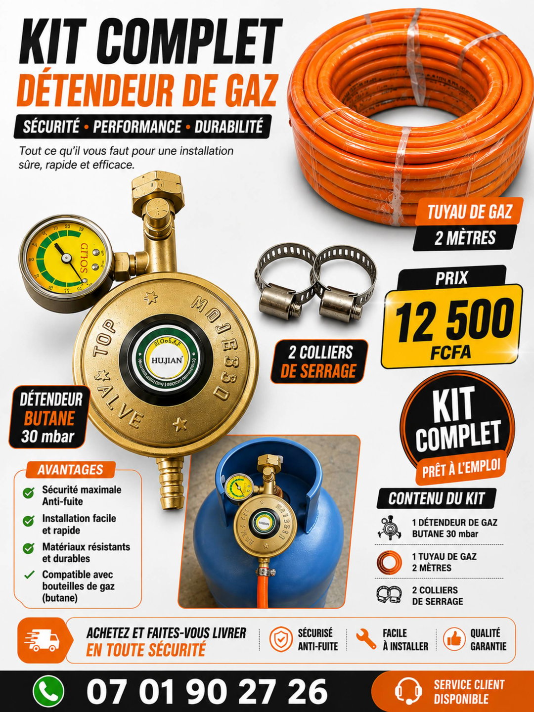 Détendeur anti fuite