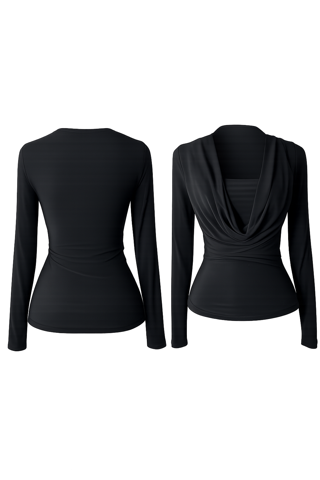 Soraya Cowl Neck Top _0
