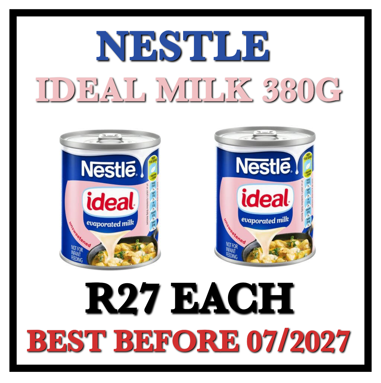 Nestle Ideal Milk 380g_0