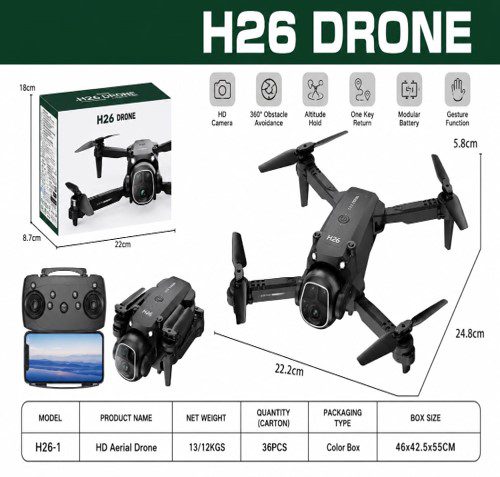 PM-385 H26-1 HD Camera Aerial Drone_0