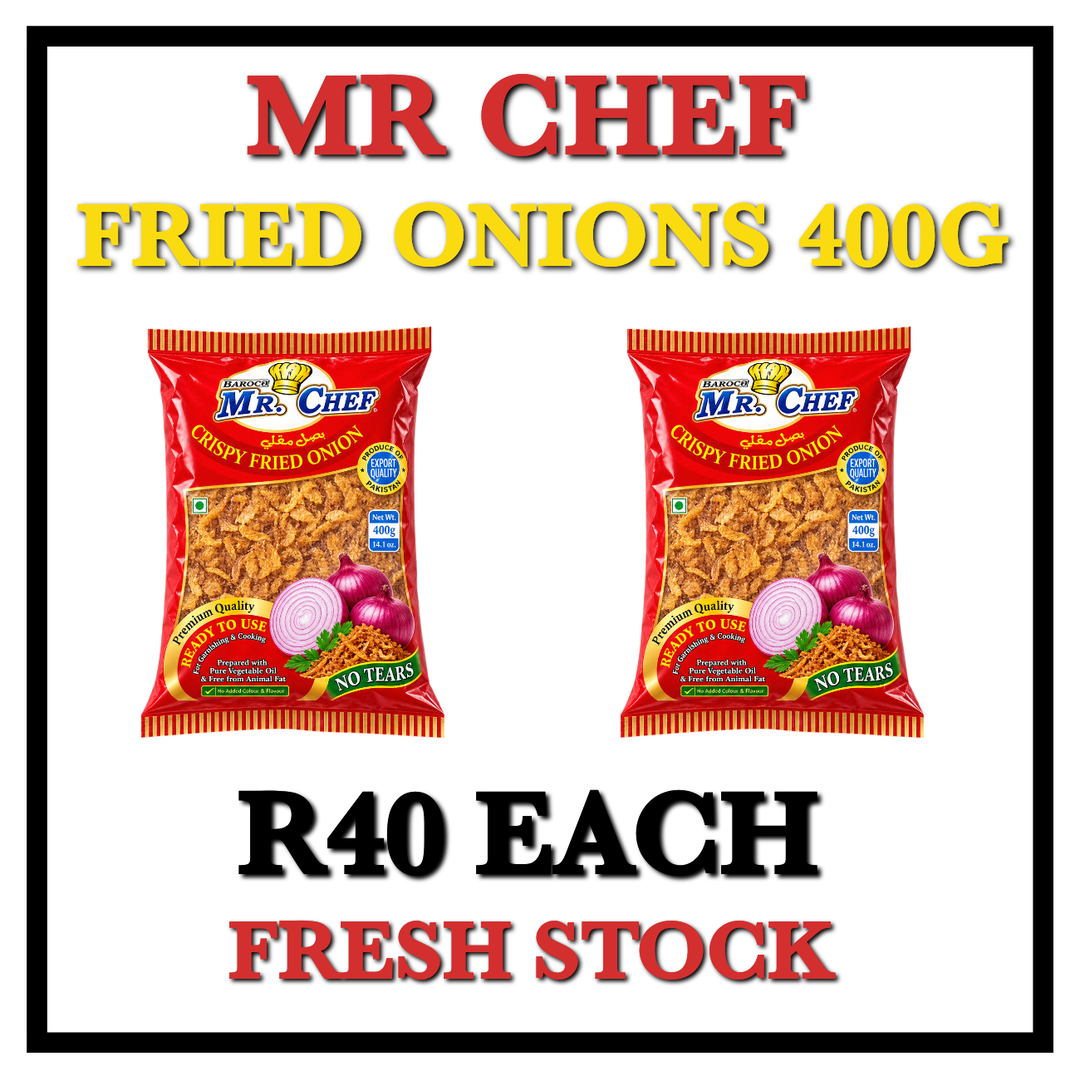 Mr Chef Fried Onions 400g