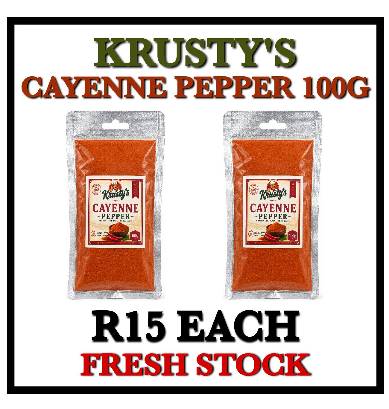 Krustys Cayenne Pepper 100g_0