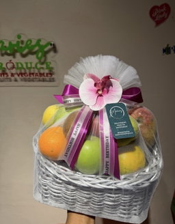 Birthday Fruit Hamper (For her)