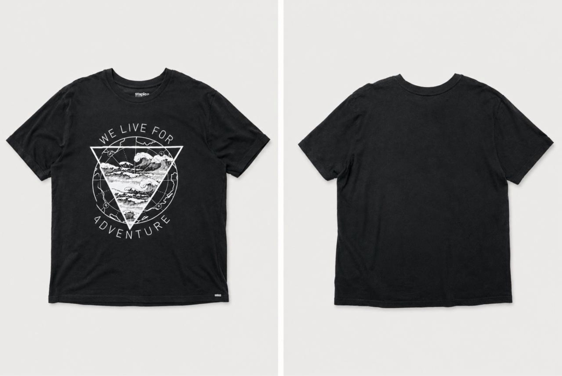 Stanley Stella"We Live For Adventure" Graphic Tee_0
