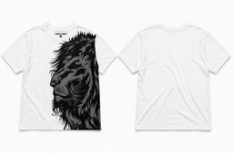 HENG HENG Lion Graphic T-Shirt