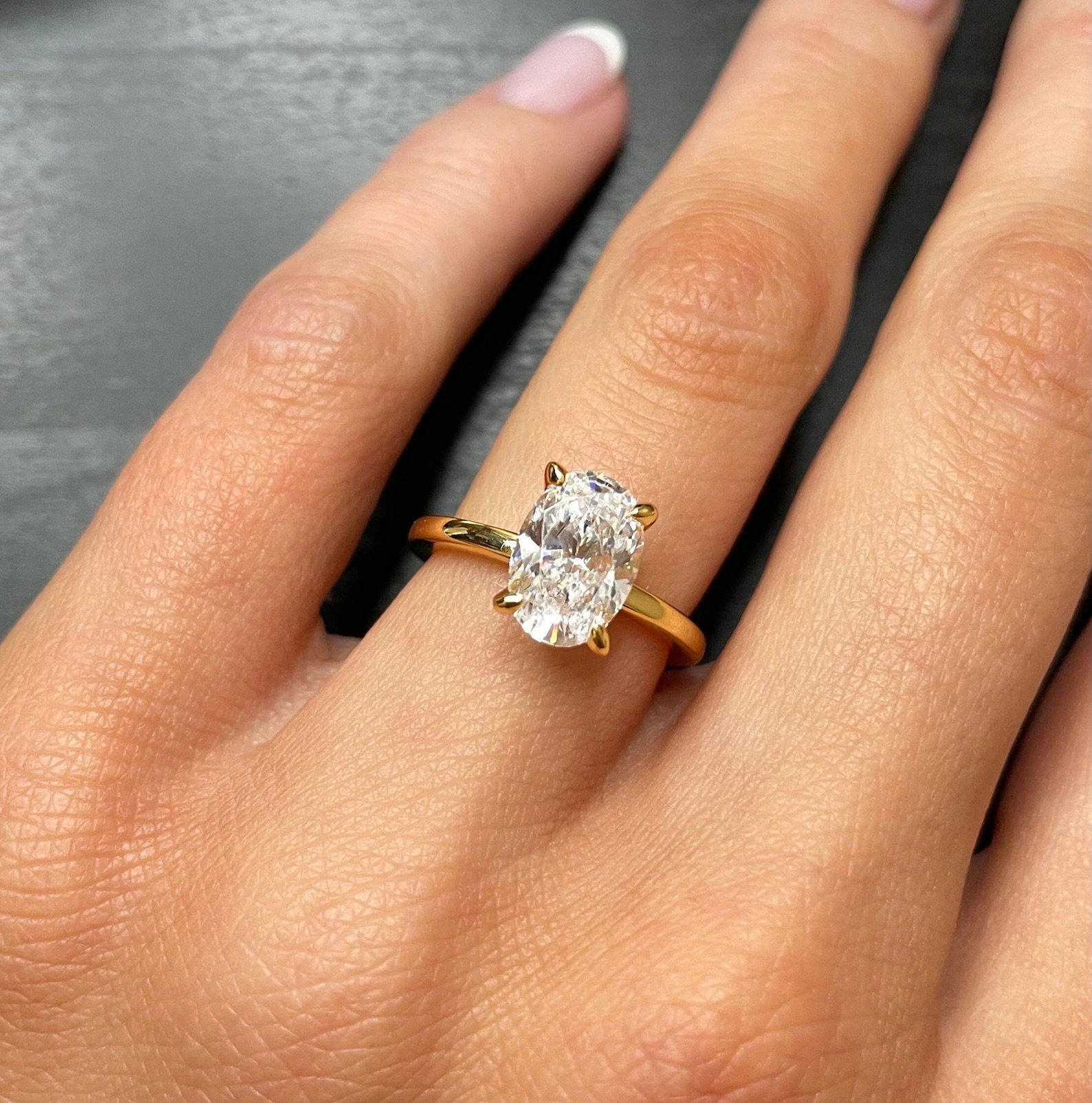 The Classical Wedding Ring (4.5CT)_0