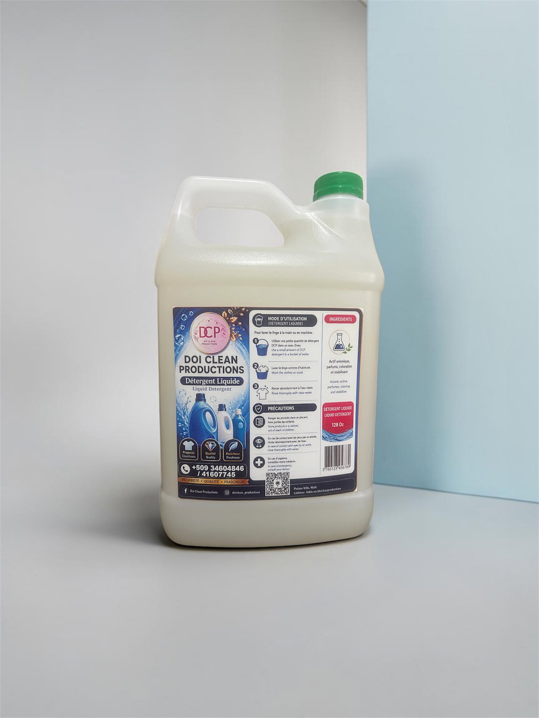 Liquide détergent