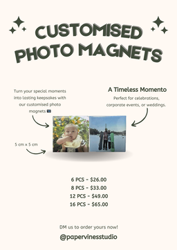 Customised Photo Magnets 