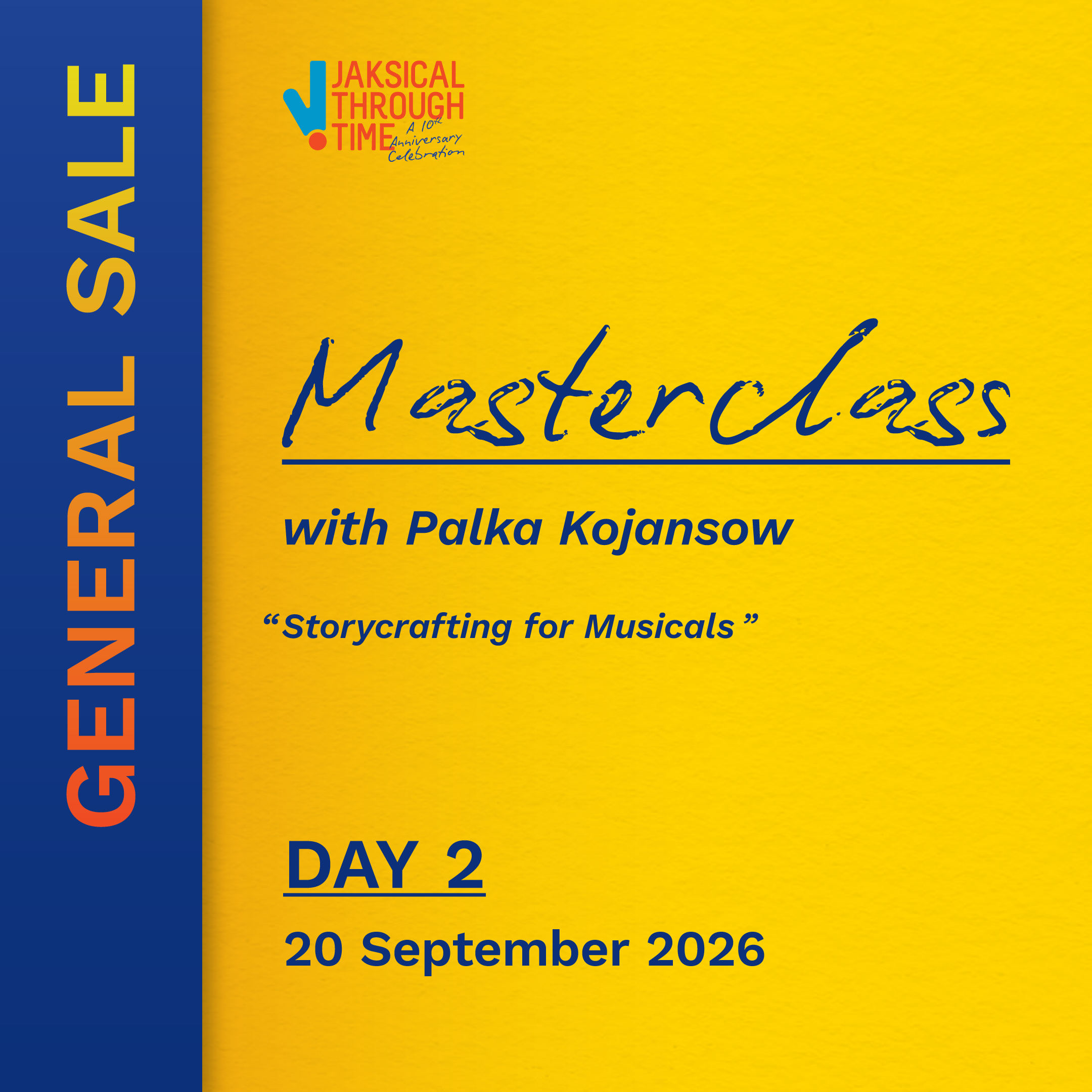DAY 2 - Scriptwriting Masterclass with Palka Kojansow