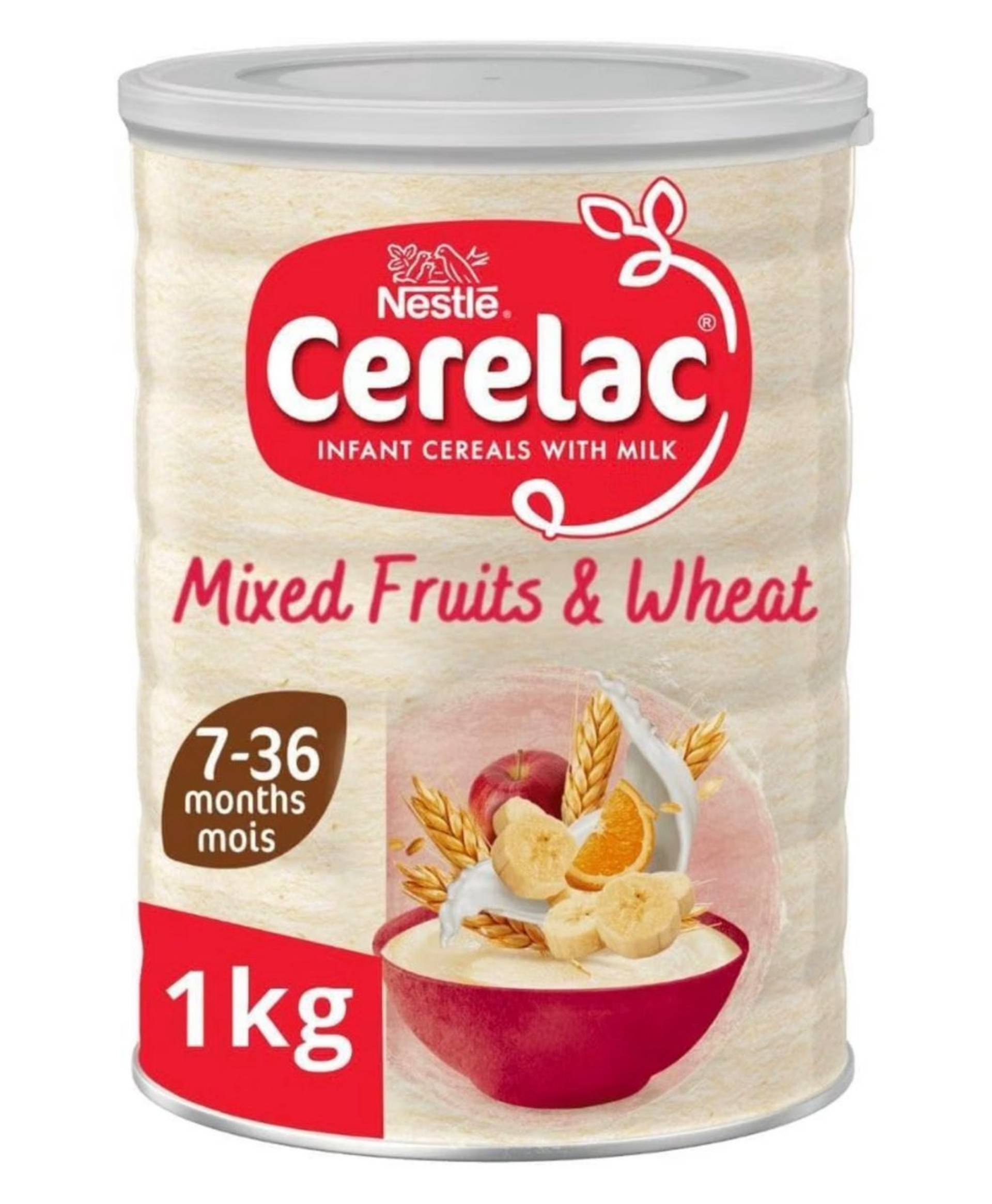 Cerelac mixed fruits & wheat with milk 1kg(7-36months)_0