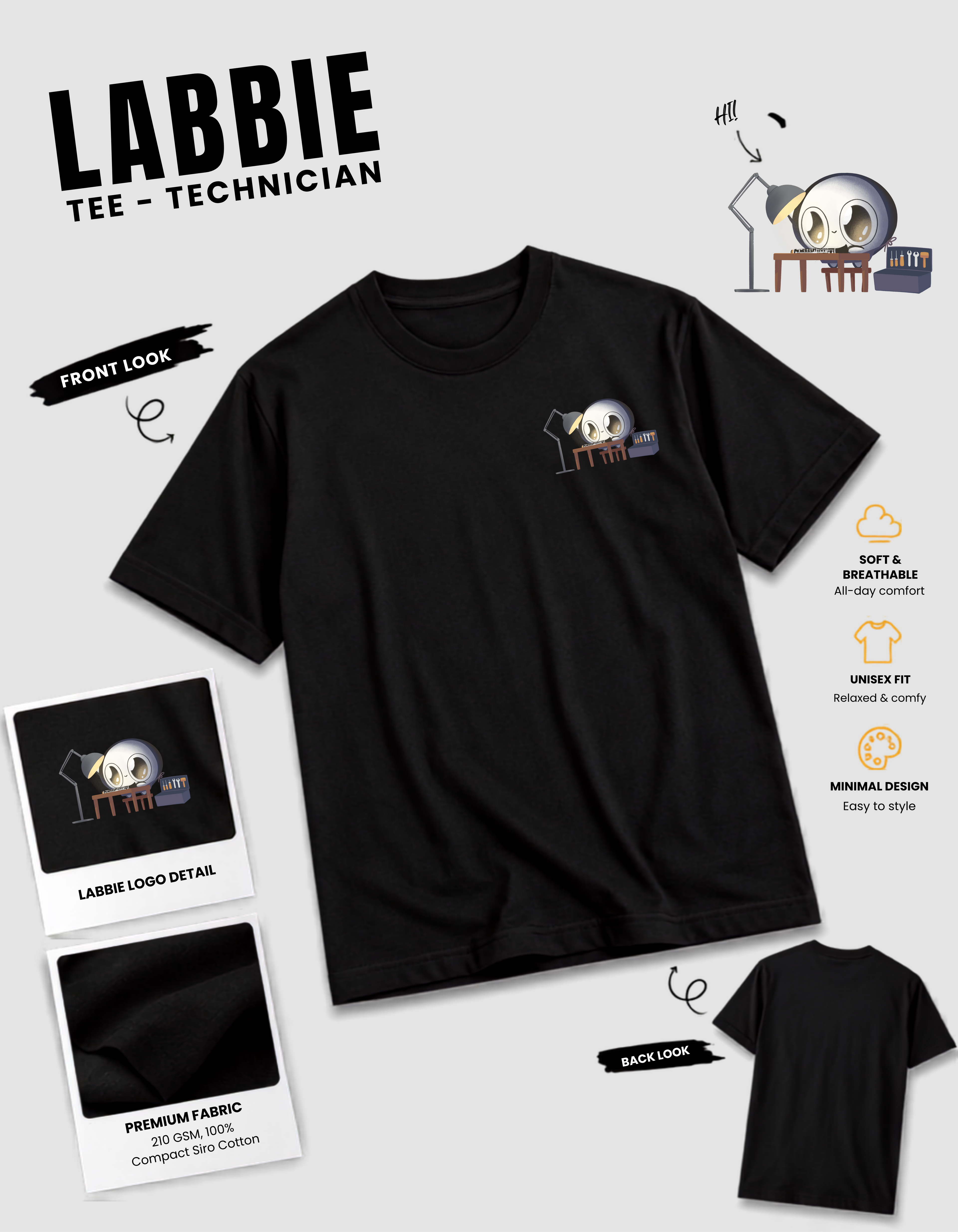 LABBIE Tee - Technician
