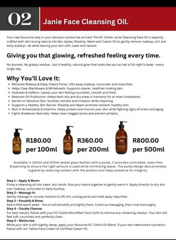 Janie Face Cleaning Oil