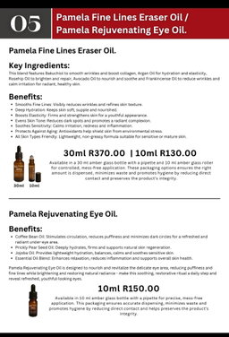 Pamela Fine Line Eraser Oil / Rejuvenating Eye Oil 