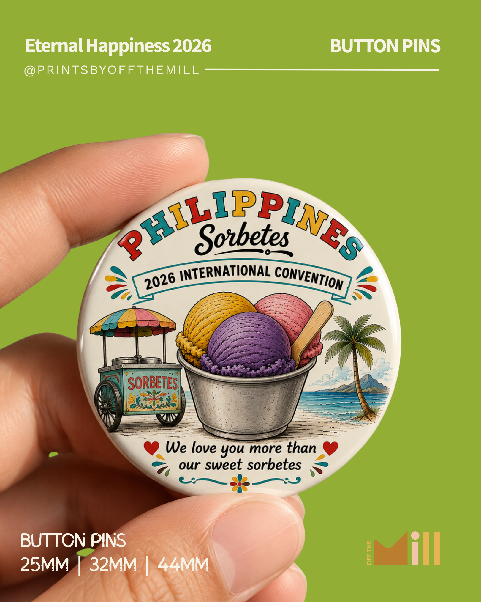 Philippines Sorbetes Pin_0