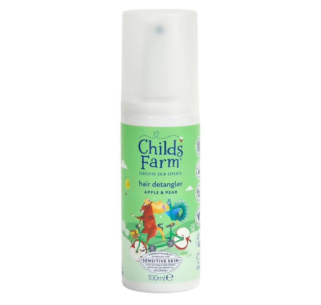 Child's farm hair detangler spray apple & pear 100ml