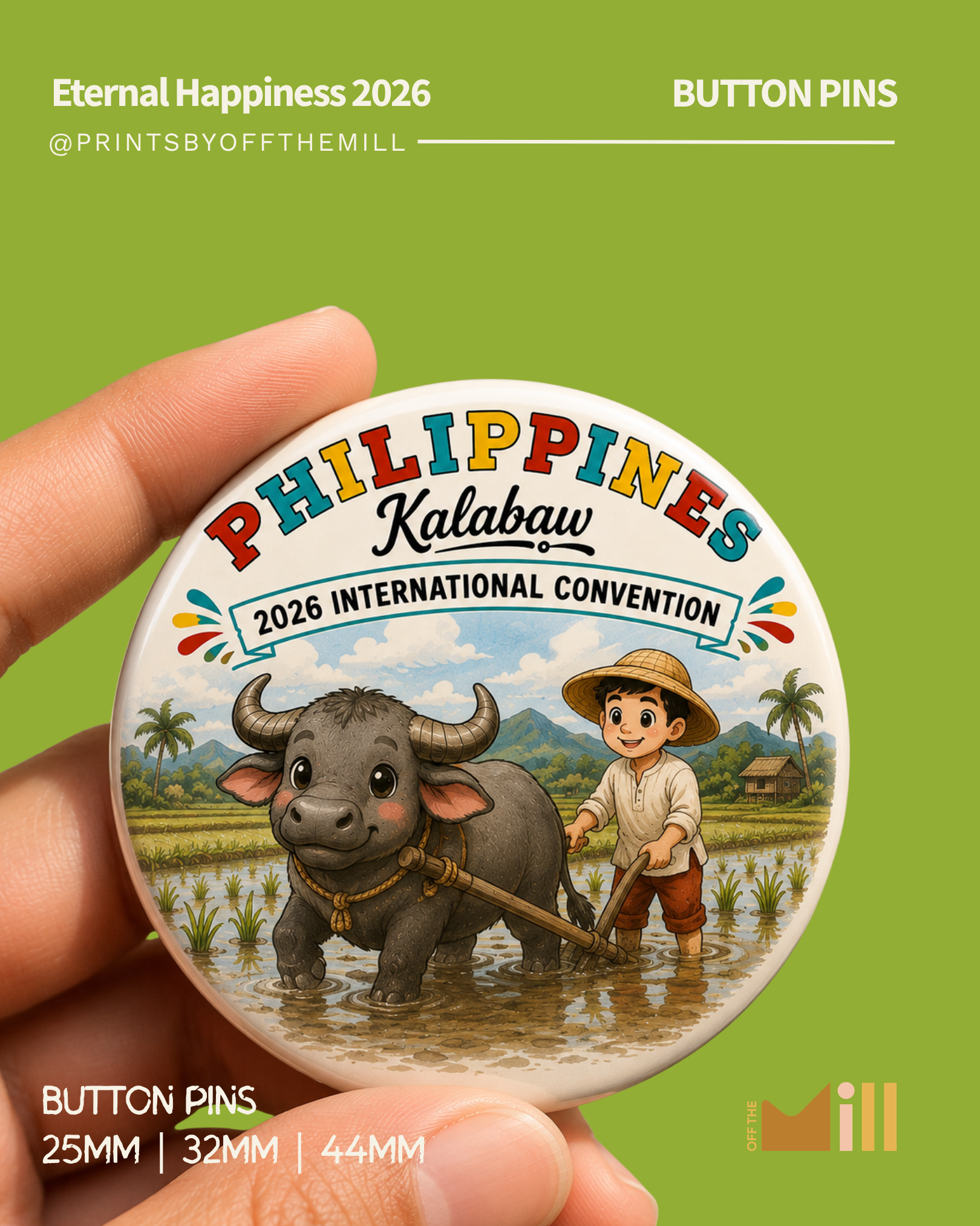 Philippines Kalabaw Pin_0