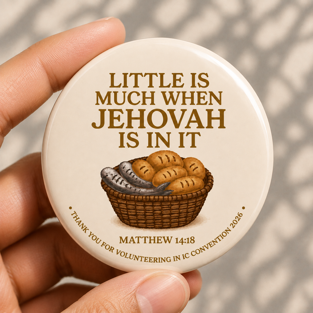 Little Is Much: Volunteer Appreciation Pin