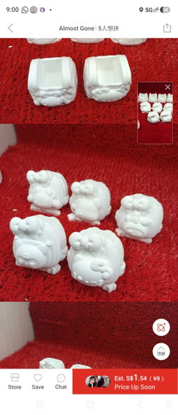 Sanrio Clay Plaster Painting - Pen Holder