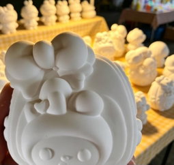 Sanrio Clay Plaster Painting - Pen Holder