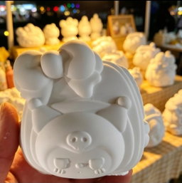 Sanrio Clay Plaster Painting - Pen Holder