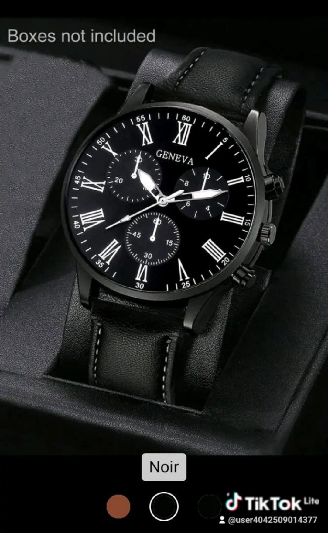 Montre élégante et de qualité supérieure